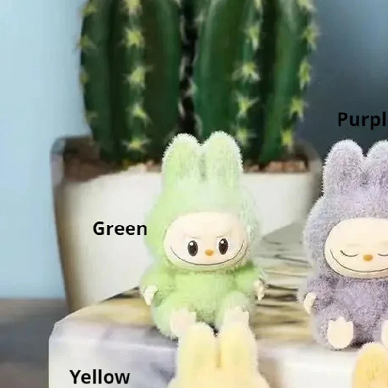 PopMart Labubu 4.3cm Cute PVC Keychain Doll