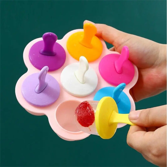 7-Hole Ice Cream Popsicle Mold