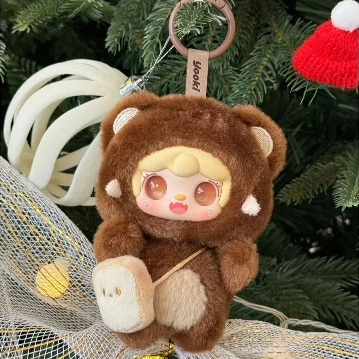 POP MART Labubu Doll Yooki Bear Blind Box