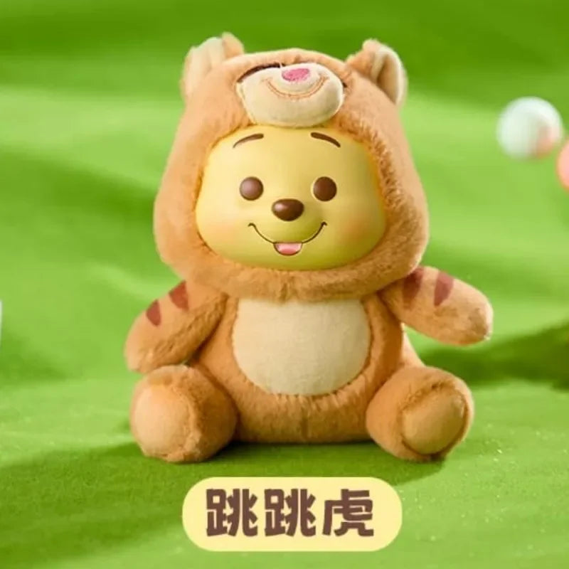 POP MART Labubu Doll Winnie Pooh Blind Box