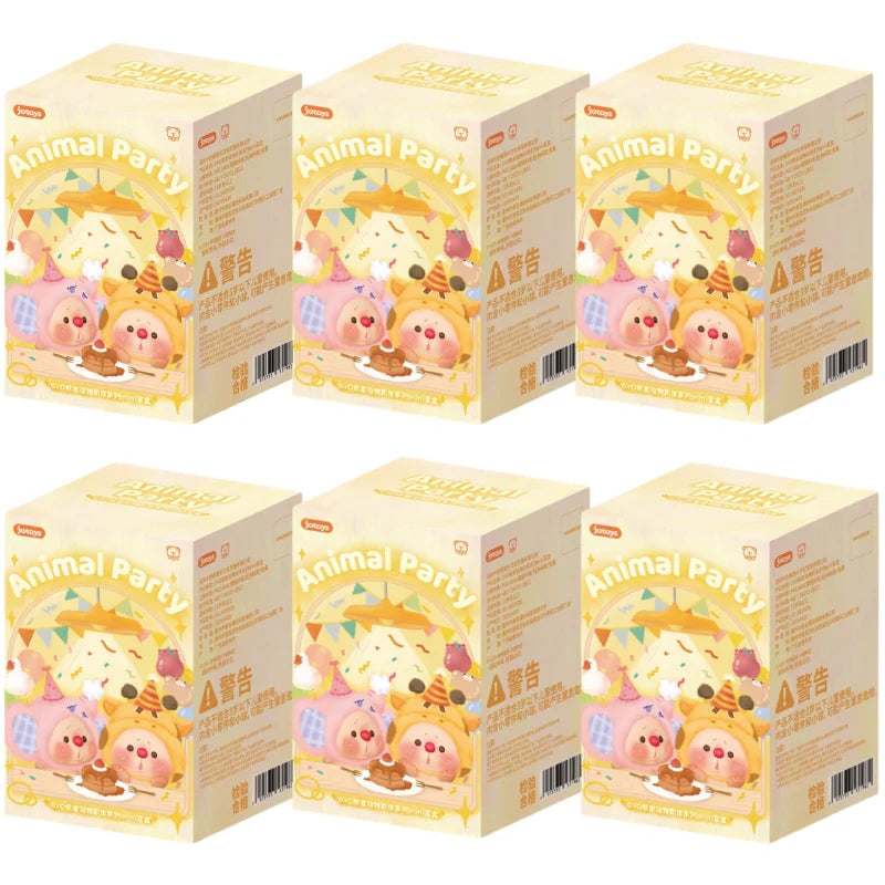 POP MART Labubu Doll OYO Animal Party Box