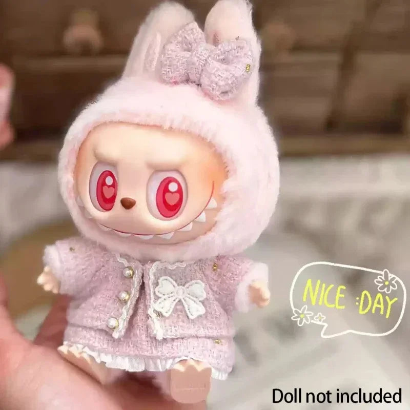 POPMART Labubu V1V2 Doll Bear Outfit Set