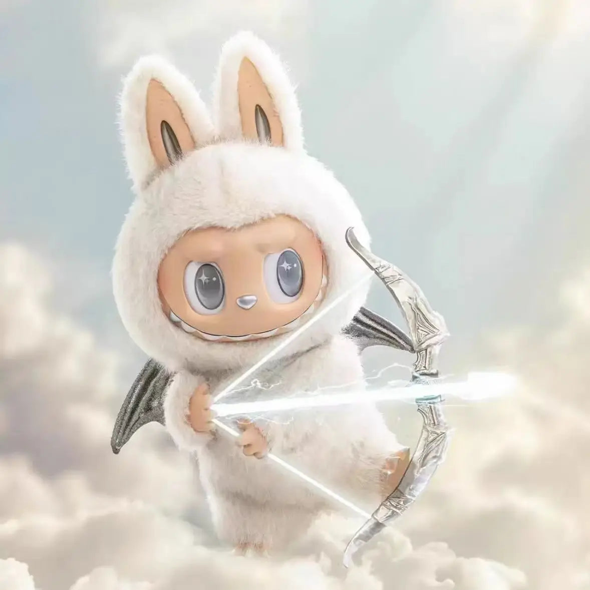 PopMart Labubu Angel Zimomo The Monsters Anime Figures