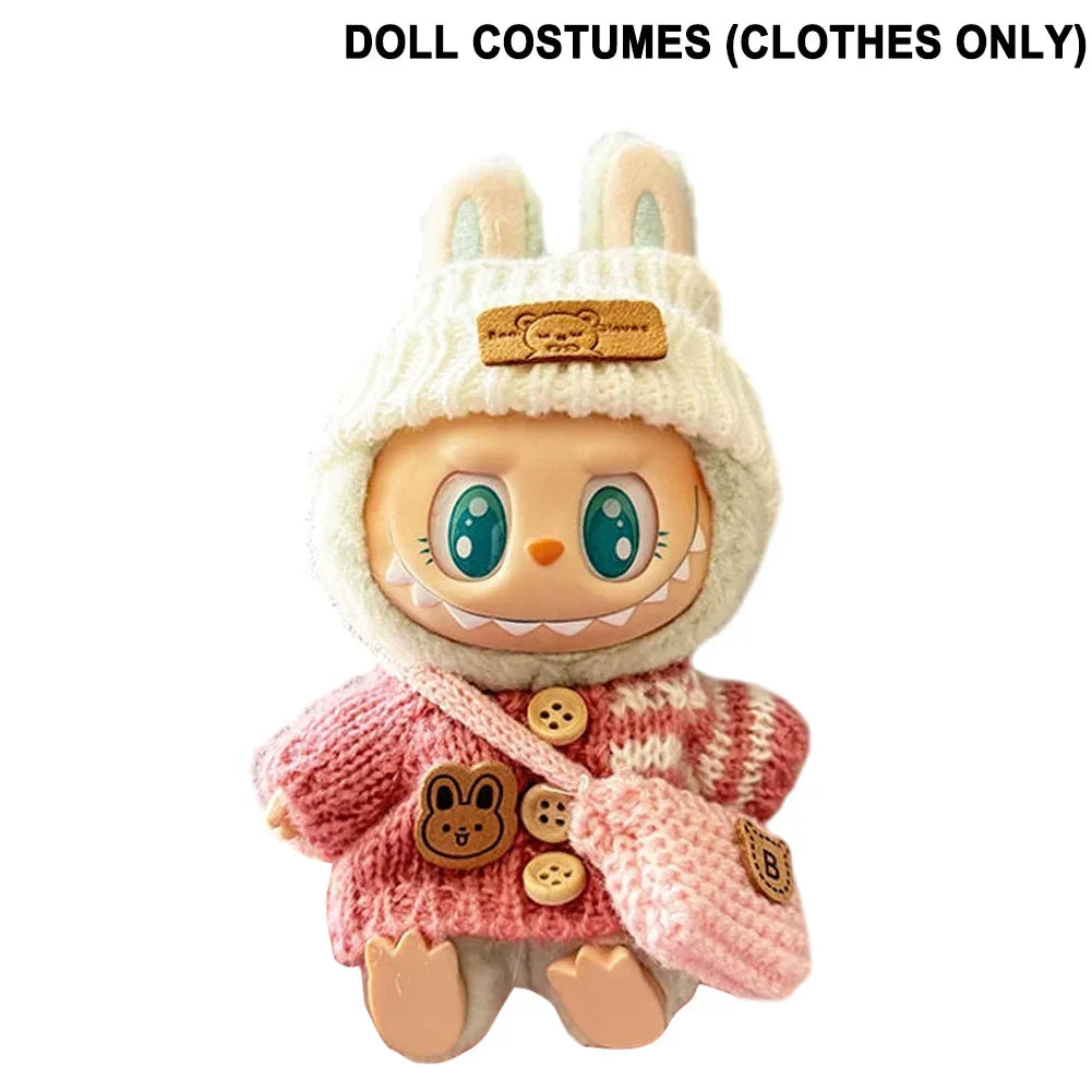 PopMart Labubu Plush Doll Clothes Set