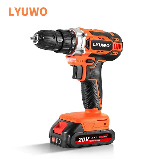 LYUWO 20V Cordless Electric Drill