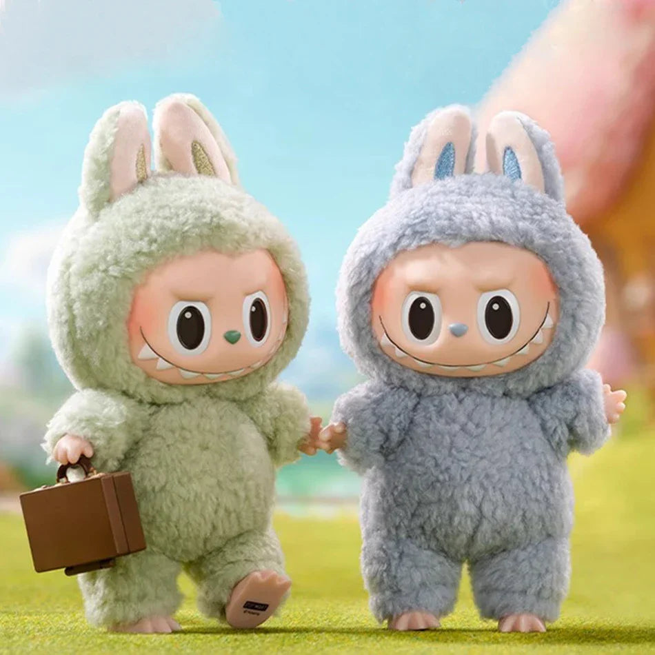 PopMart Labubu Plush Doll Cute Keychain Toy