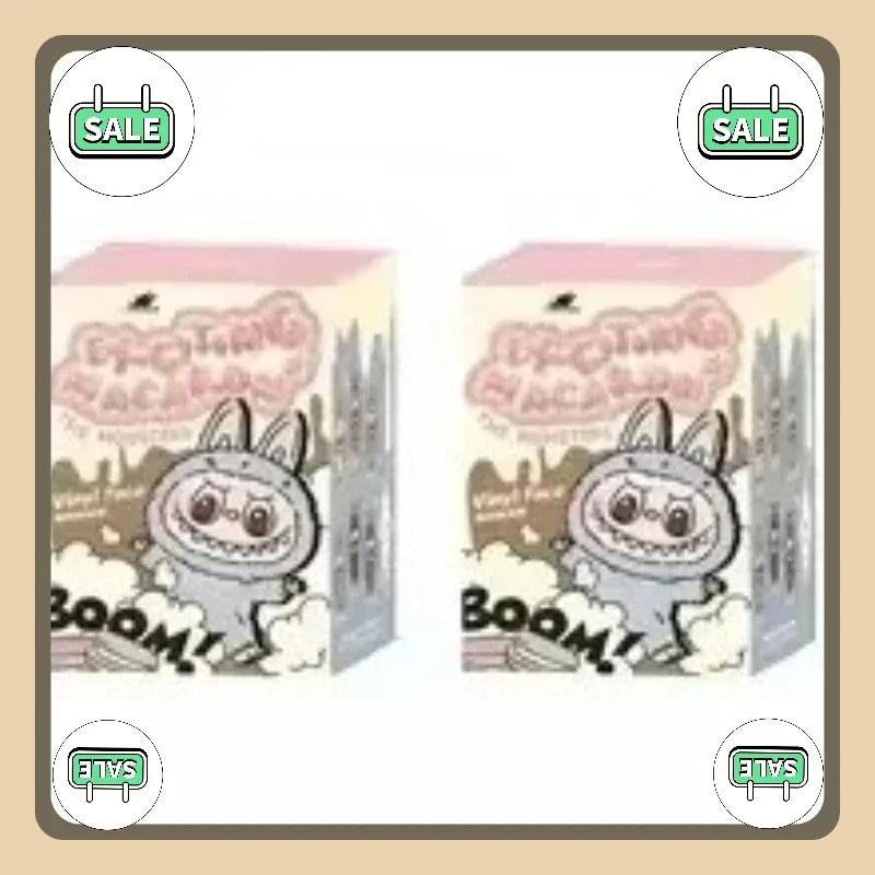 Popmart Labubu Heartbeat Macaron Big Energy V1-V3 Keychain