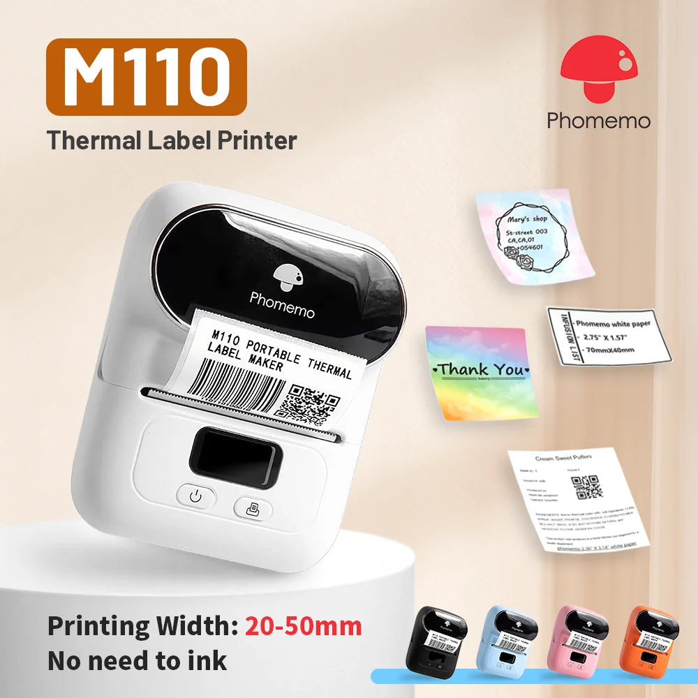 Phomemo M110 Mini Label Printer