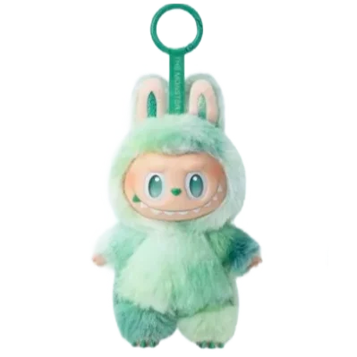 PopMart Labubu V3 Heartbeat Macaron Pendant