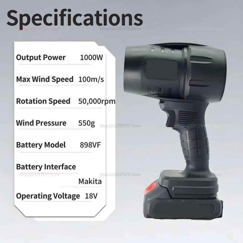 Electric Handheld Turbo Leaf Blower