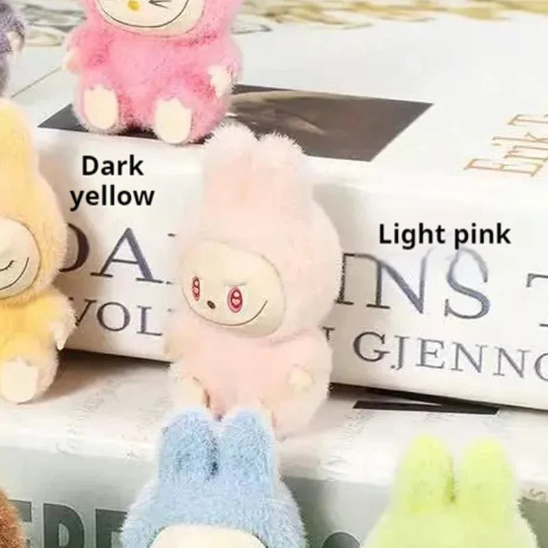 PopMart Labubu 4.3cm Cute PVC Keychain Doll