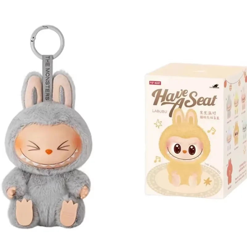 PopMart Labubu Have A Seat Series Vinyl Face Doll Keychain