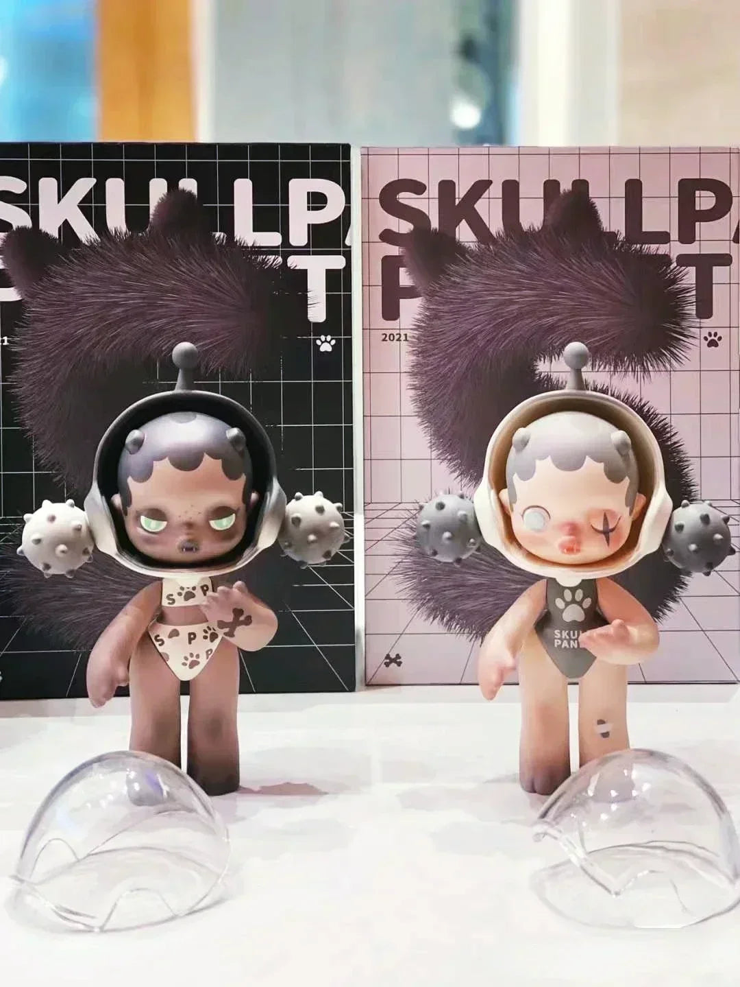 POP MART Labubu SKULLPANDA Doggie Figure