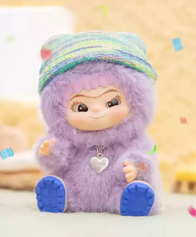 POP MART Labubu Doll Wakuku Fuzzy Party Box
