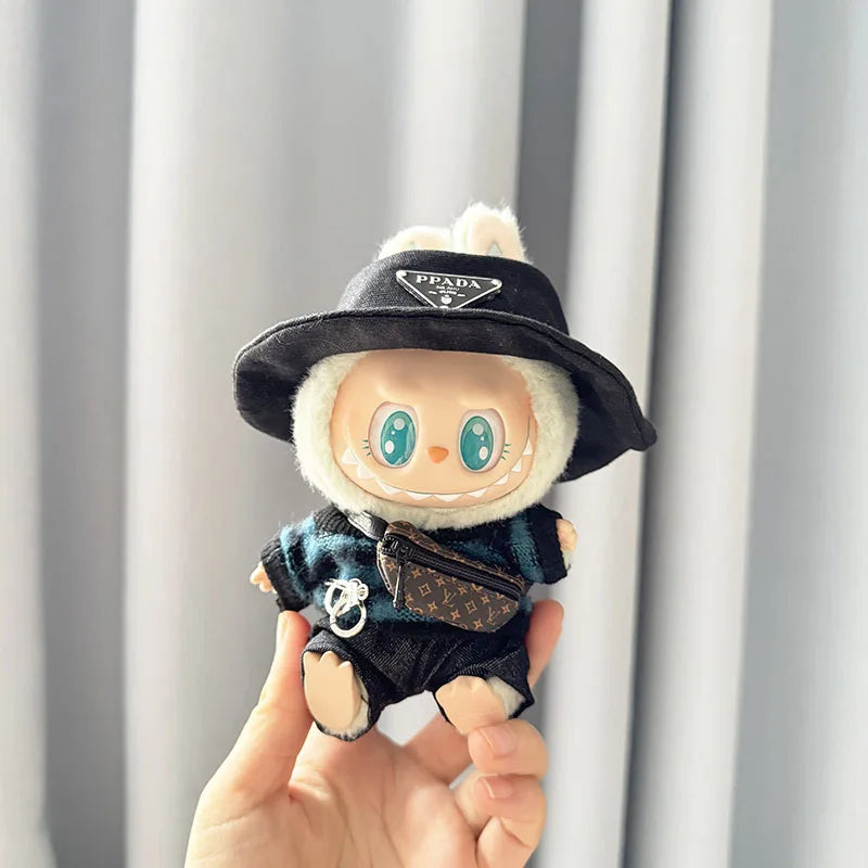 POP MART Labubu Doll Luxury Outfit Set