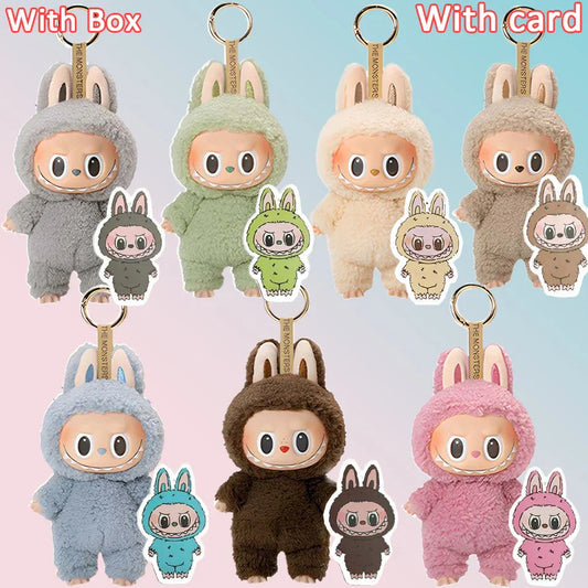 PopMart Labubu Plush Doll Cute Keychain Toy