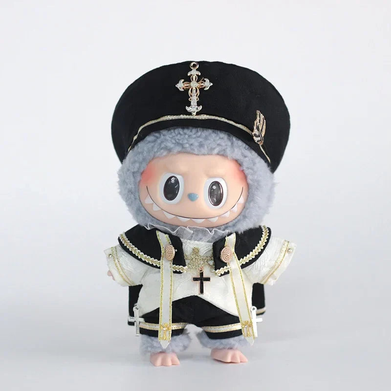 PopMart Labubu 17cm Plush Doll Clothes