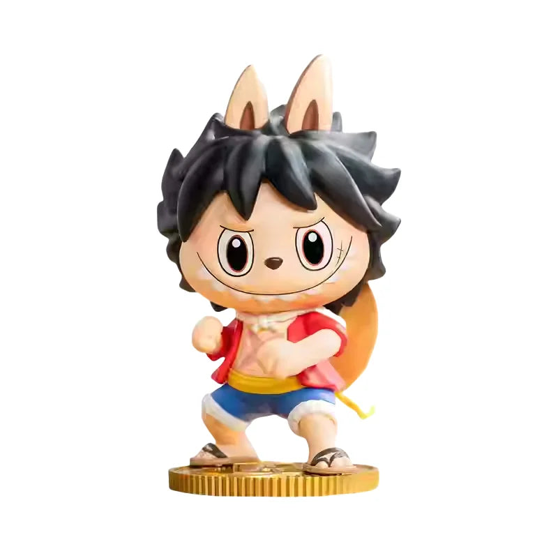 PopMart Labubu One Piece Anime Toy Set