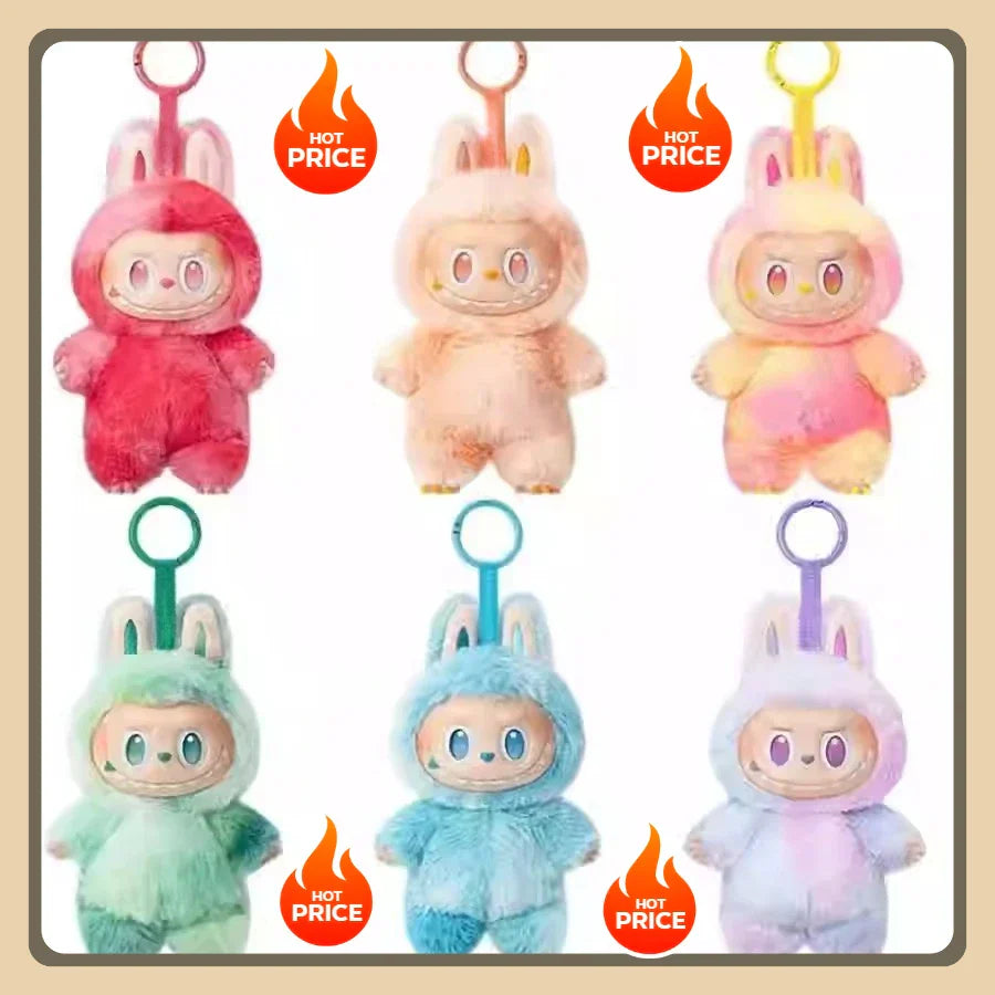 Popmart Labubu Heartbeat Macaron Big Energy V1-V3 Keychain