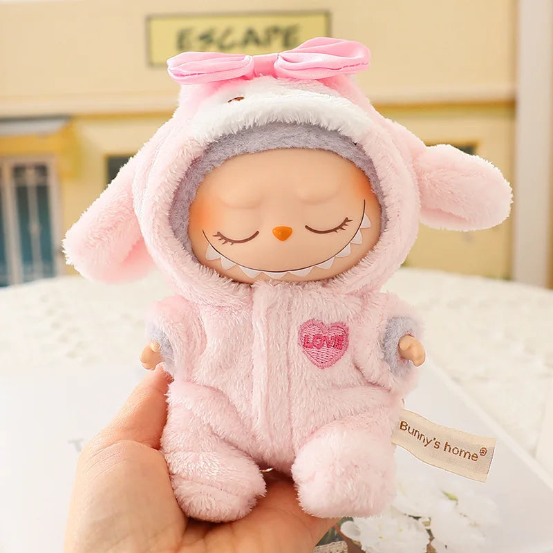 PopMart Labubu 15-17cm Shark Melody Outfit