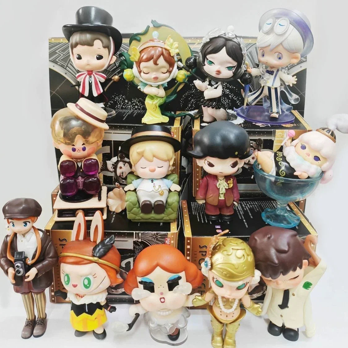Popmart 13th Anniversary Blind Box Dimoo Labubu SP Spotlight Trend Figure