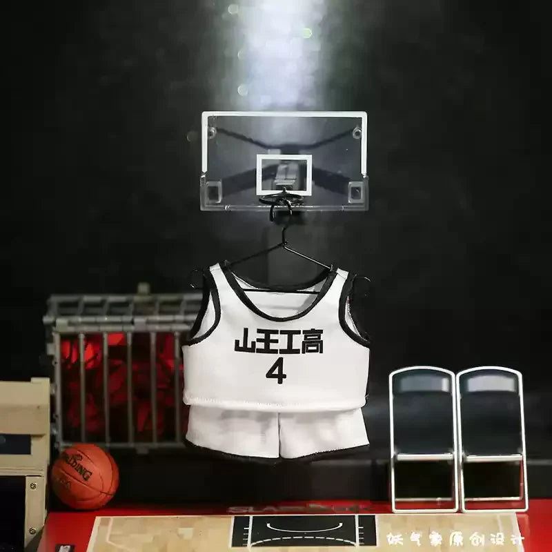 Slam Dunk Labubu Cosplay Doll Set