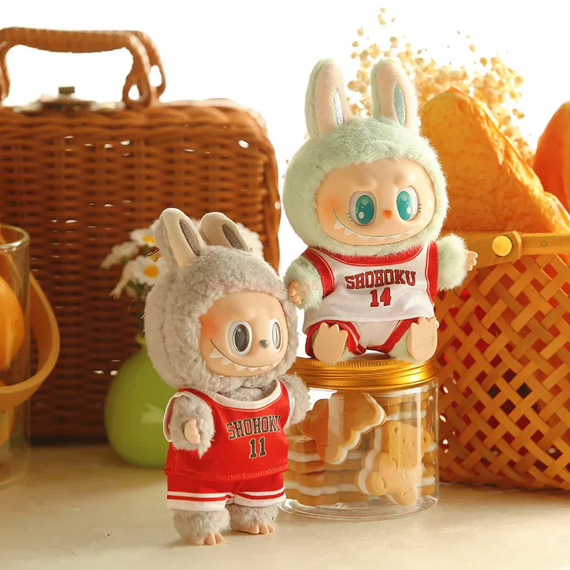 Slam Dunk Labubu Cosplay Doll Set