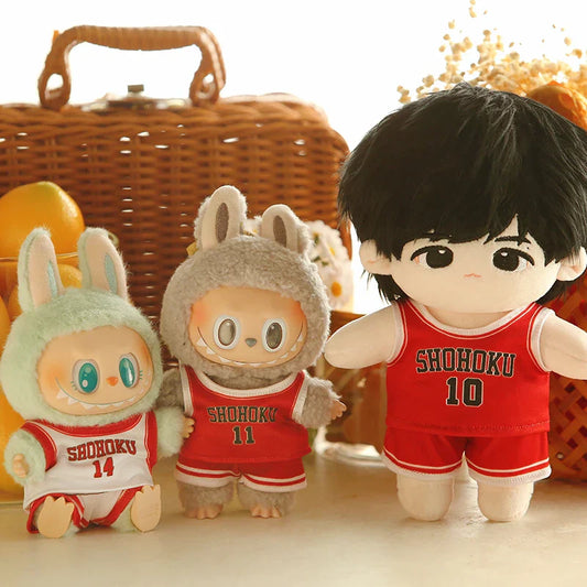 Slam Dunk Labubu Cosplay Doll Set
