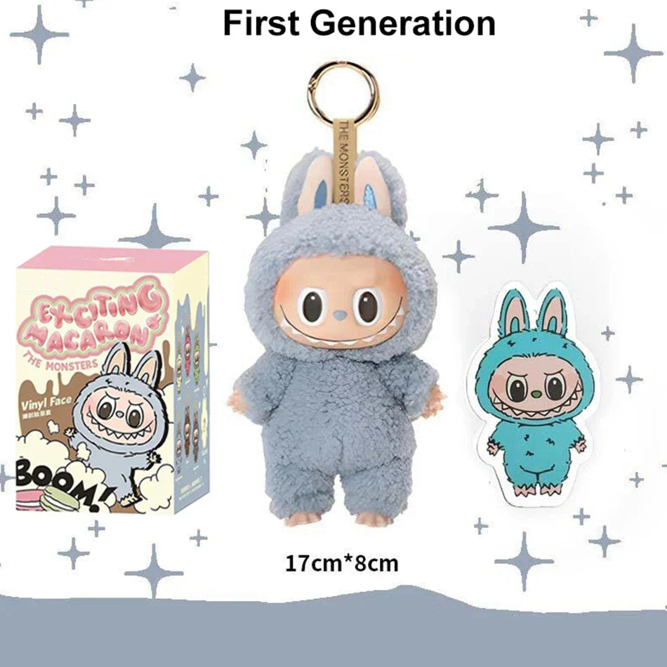 PopMart Labubu Plush Doll Cute Keychain Toy