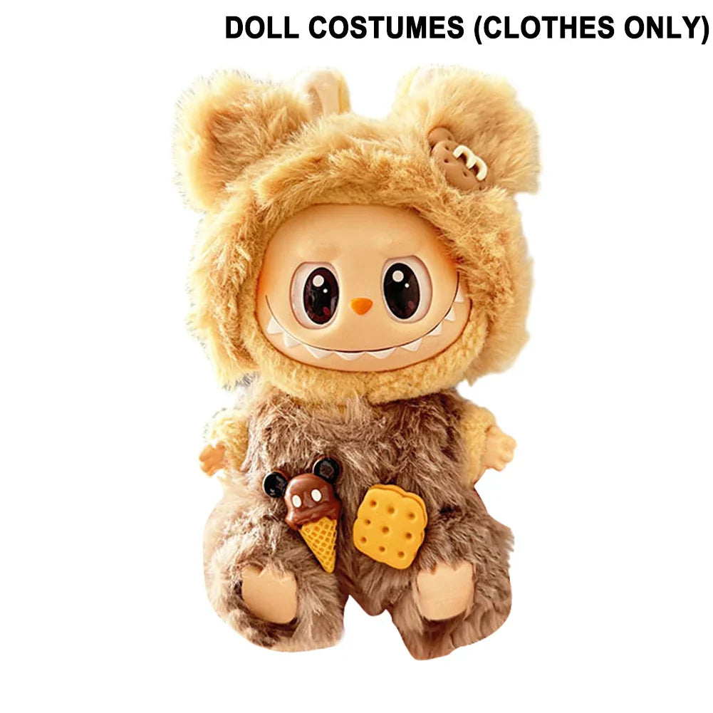 PopMart Labubu Plush Doll Clothes Set