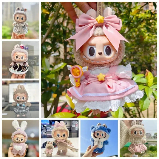 POPMART Labubu V1V2 Doll Bear Outfit Set