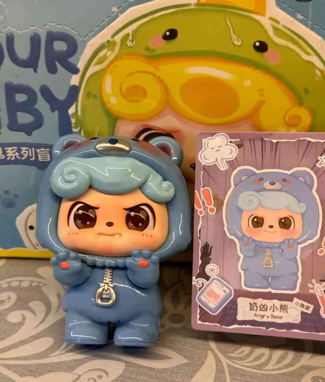 POP MART Labubu Doll Q.Kid Q.Baby Blind Box