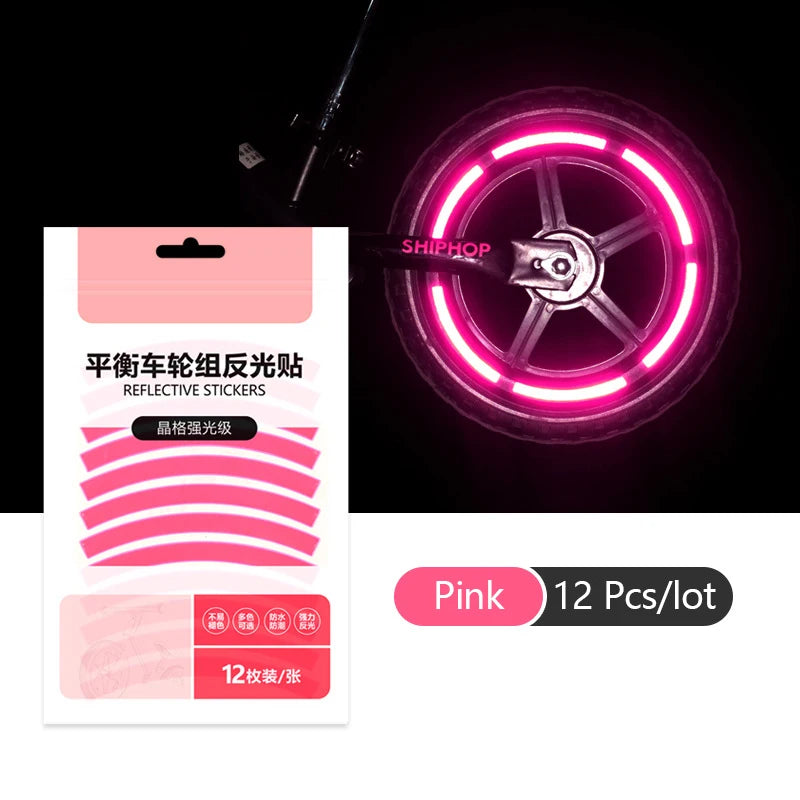 Reflective Tire Safety Stickers