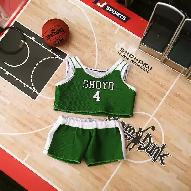 Slam Dunk Labubu Cosplay Doll Set