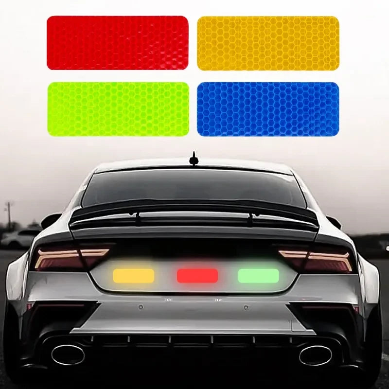 10pcs Car Reflective Bumper Stickers
