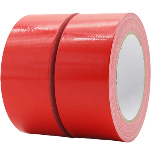 Red Adhesive Fabric Duct Tape