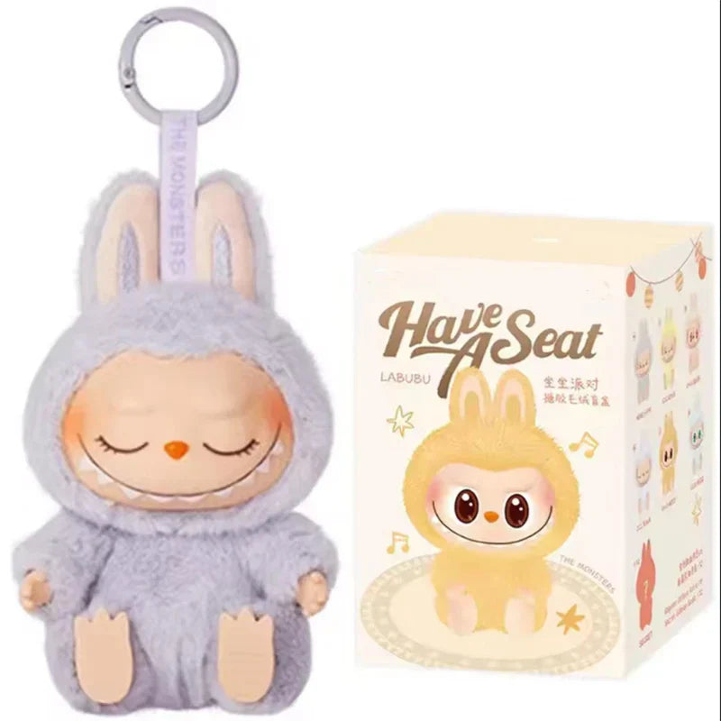 1:1 Quality Labubu Blind Box Monster Series Keychain