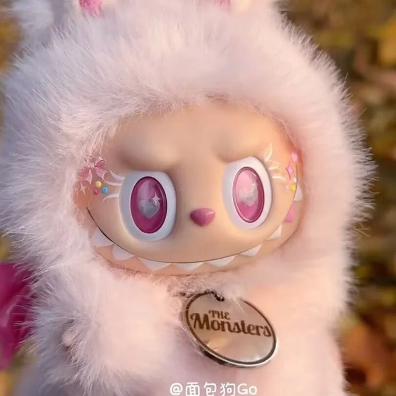 Popmart Labubu Mokoko 17cm The Monsters Keychain