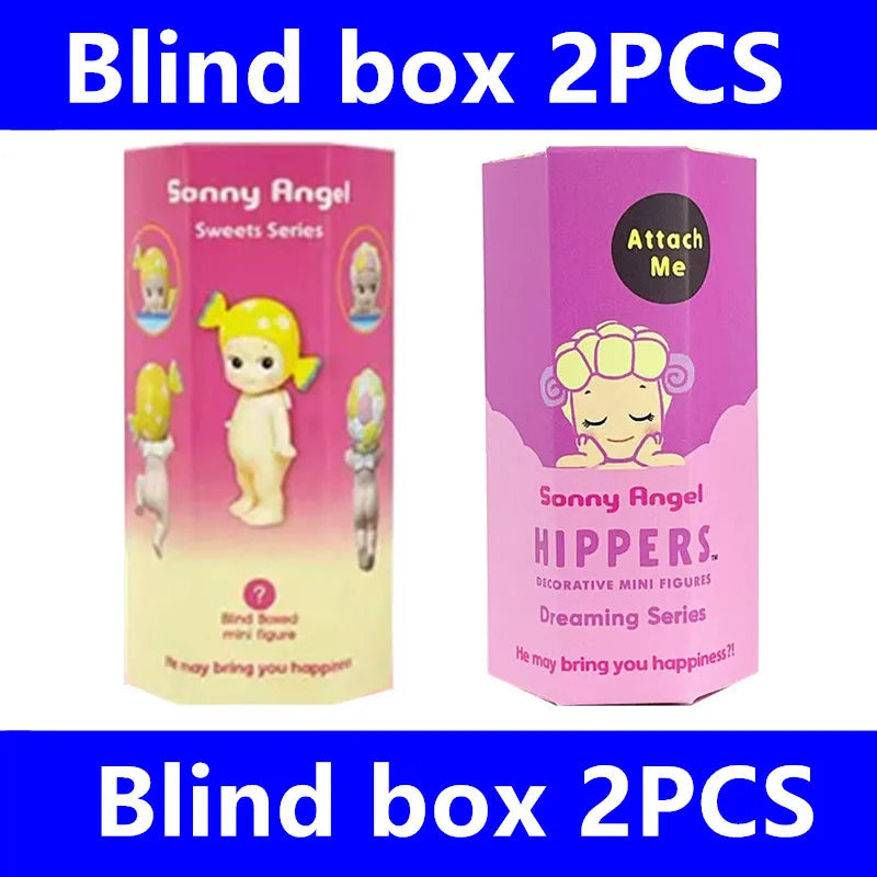 POP MART Labubu Doll Angel Hippers Box