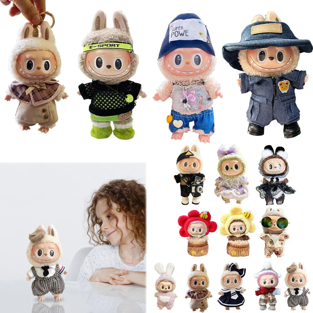 POPMART Labubu 17cm Doll Clothes Set Gift