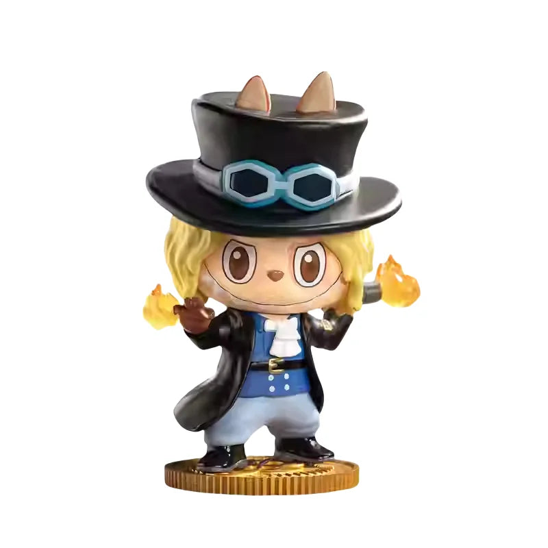 PopMart Labubu One Piece Anime Toy Set