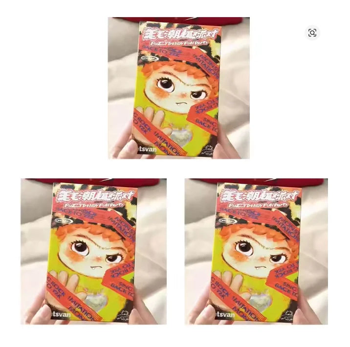 POP MART Labubu Doll MINISO Wakuku Blind Box