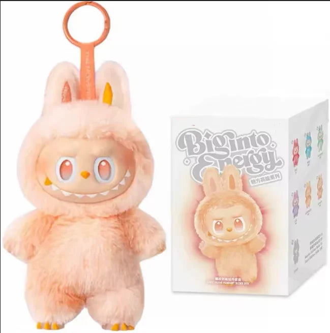 1:1 Quality Labubu Blind Box Monster Series Keychain