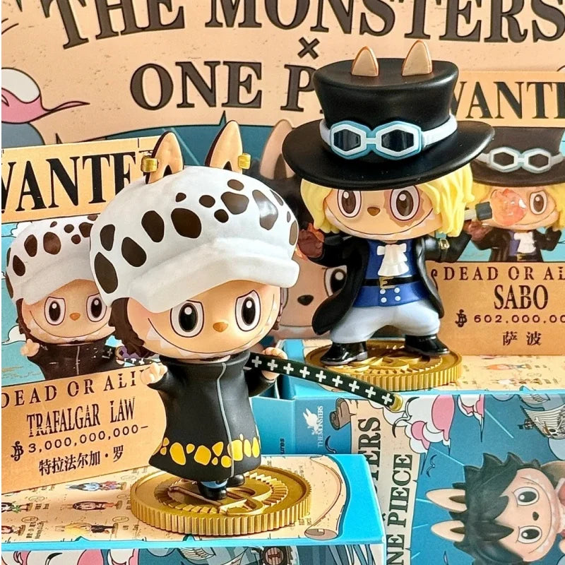 PopMart Labubu One Piece Anime Toy Set