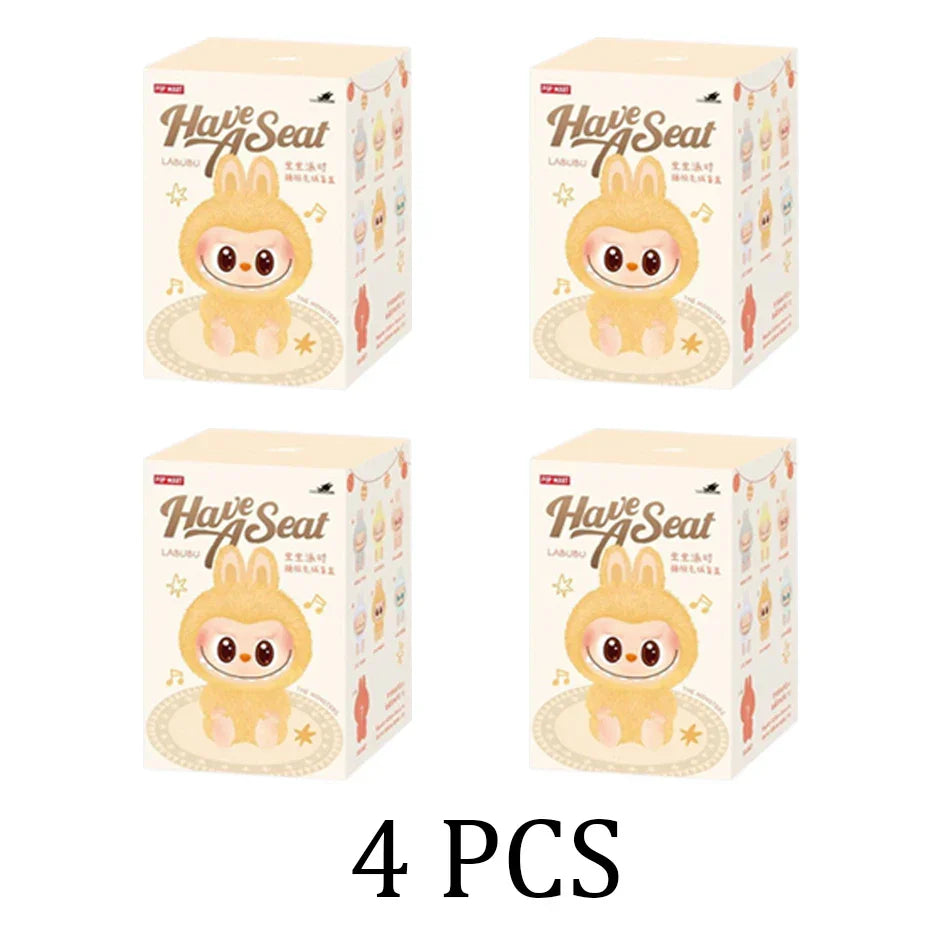 Popmart Labubu Party Rubber Plush Blind Box Macaron 2nd Gen