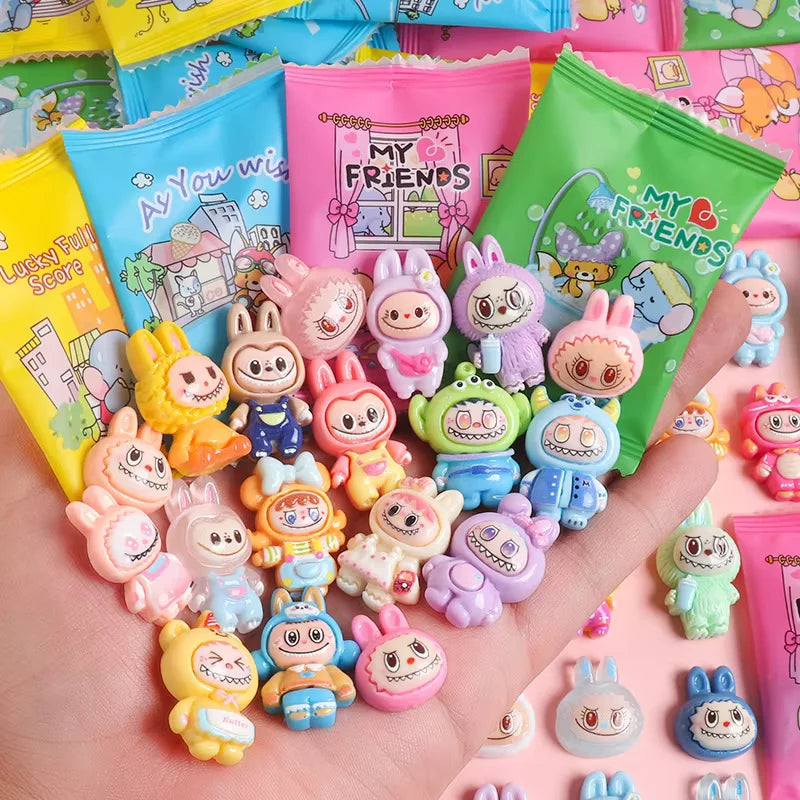 PopMart Labubu Random Cartoon DIY Decorations