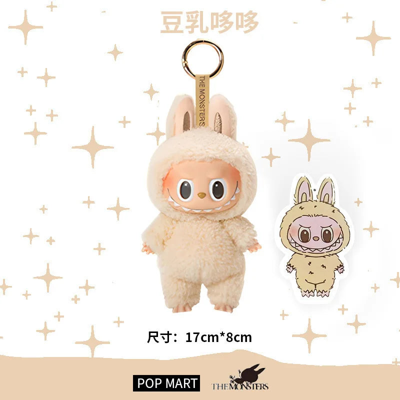 Labubu Heartbeat Macaron Figurine Ornament
