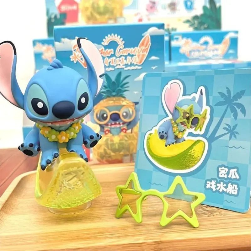 POP MART Labubu Doll Stitch Carnival Blind Box