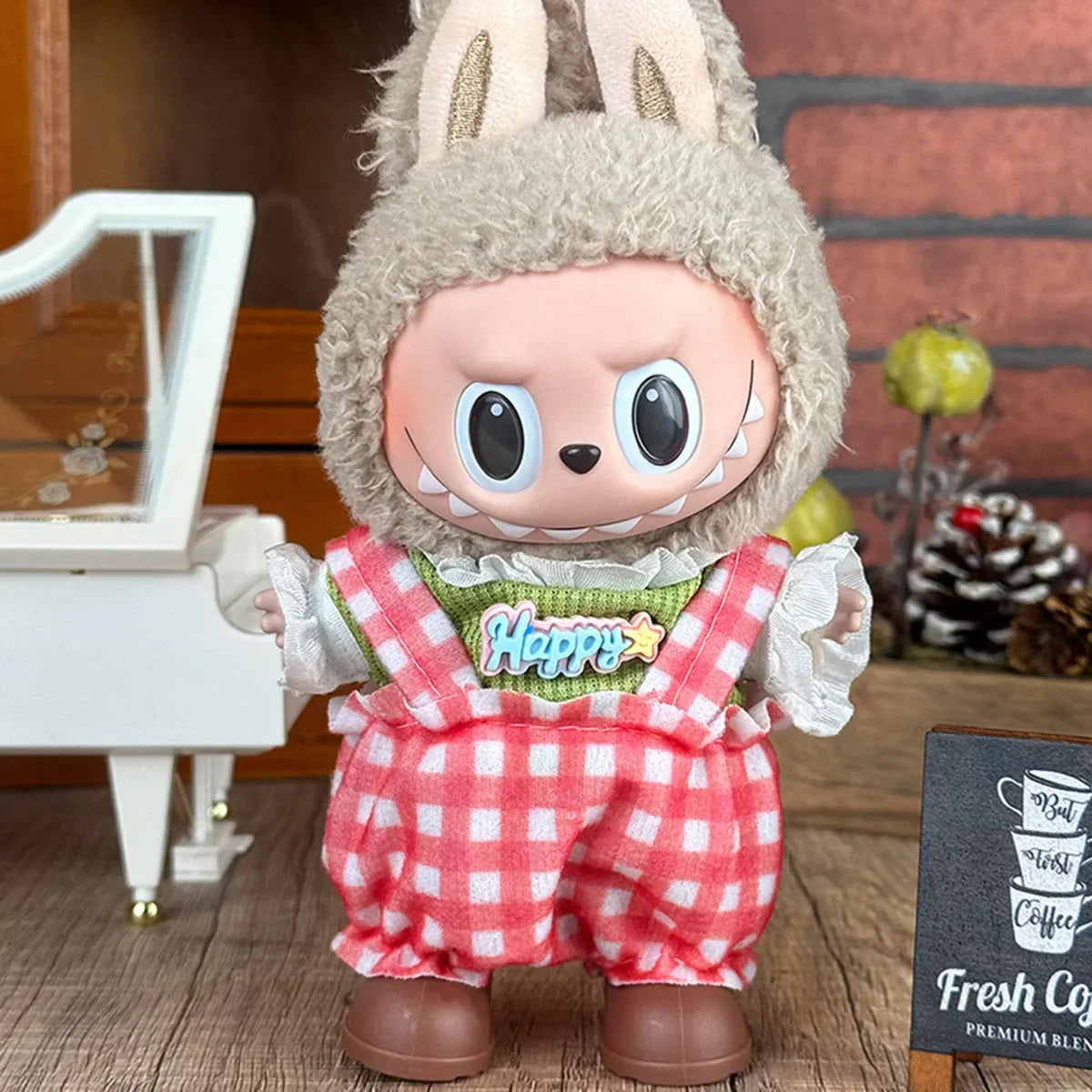 POPMART Labubu V1 V2 Devil Outfit Dress Set