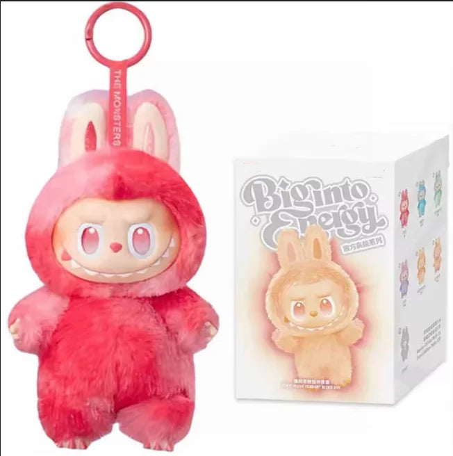 1:1 Quality Labubu Blind Box Monster Series Keychain